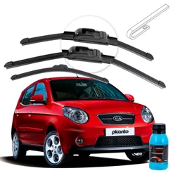 Limpador de Parabrisa Kia Picanto ano 06 a 11 Universal Dianteira e Traseira