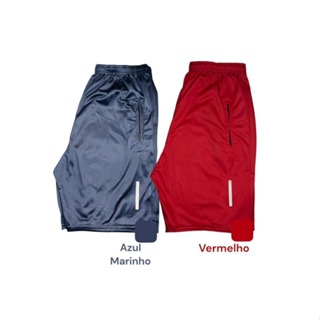 KIT COM 2 SHORTS CASUAL FIT - COM BOLSO E ZÍPER - DO P AO GG (FORMA GRANDE) - COLEÇÃO NOVA. em Oferta na Shopee