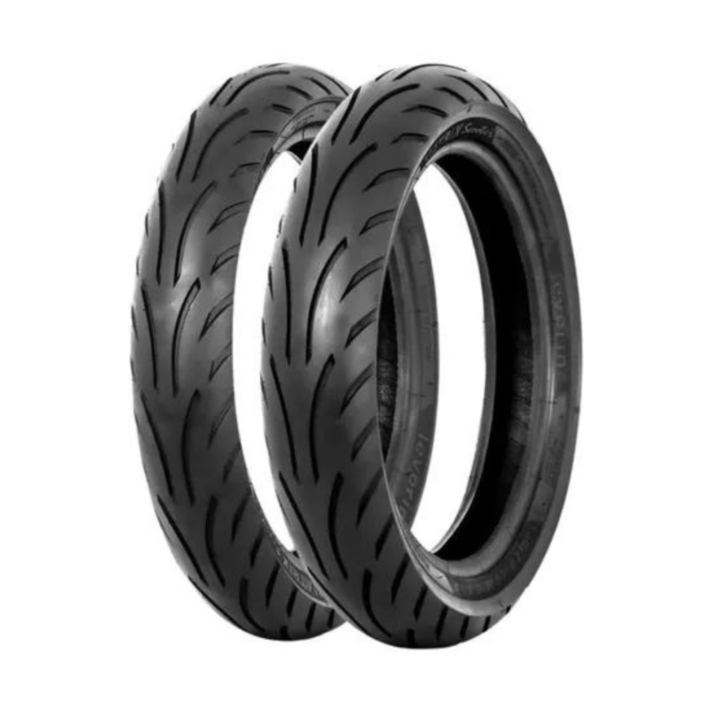 Par Pneu Matrix Scooter Levorin 90/90-10 + 100/90-10 Moto