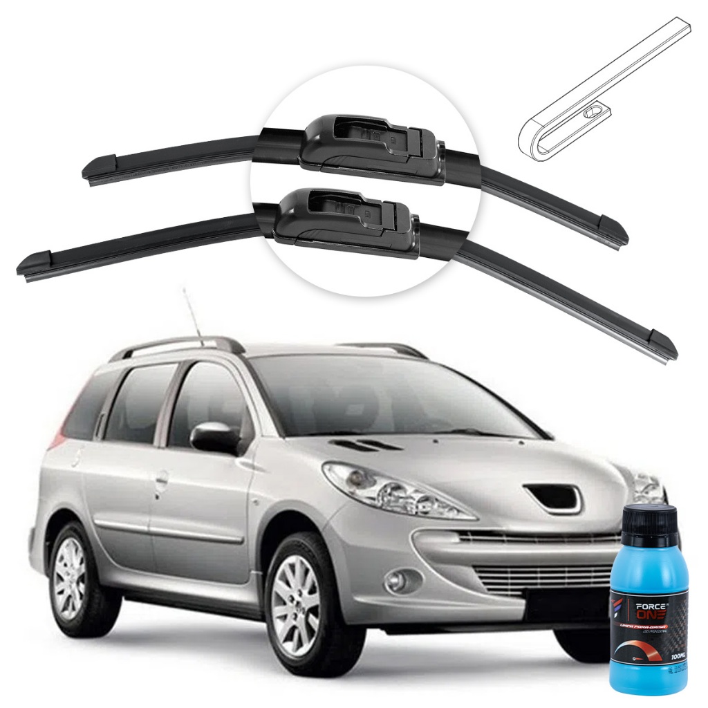 Limpador de Parabrisa Peugeot 207 SW ano 08 a 15 Universal em Oferta na Shopee
