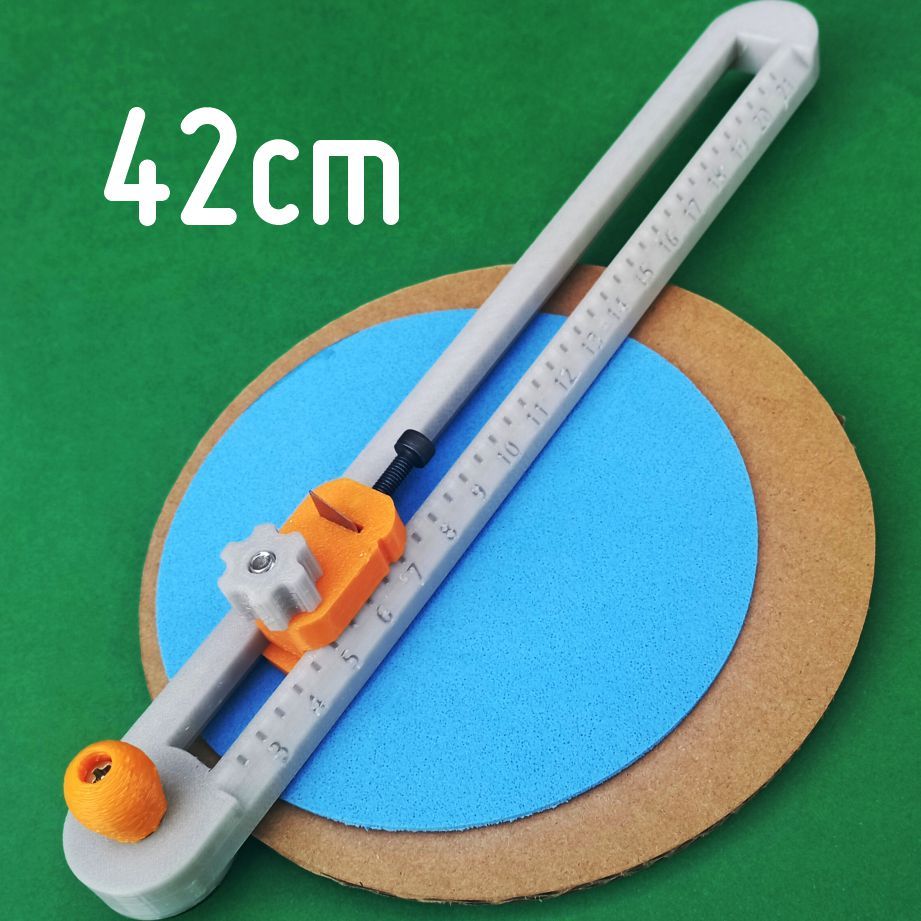 Cortador circular régua círculo corte redondo scrapbook em Oferta na Shopee