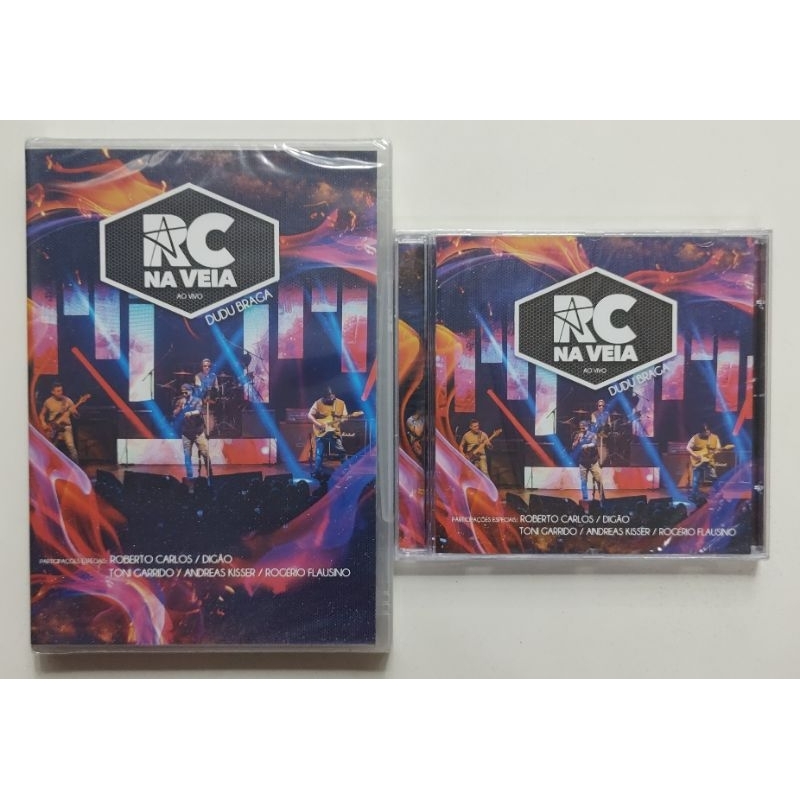KIT DVD+CD - DUDU BRAGA - [ RC NA VEIA ] - AO VIVO