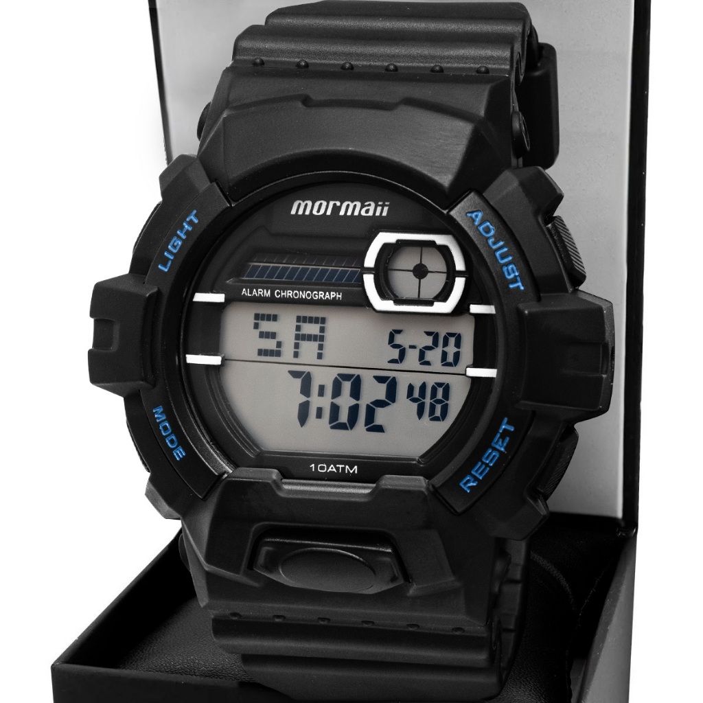 Relógio Digital Mormaii Masculino Wave MO8090AB/8A - Watches