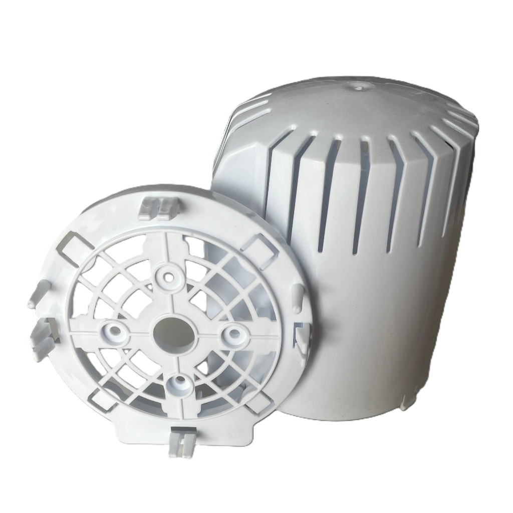 Capa do Motor + Placa Traseira Branca Para Ventilador Mondial 30Cm Original