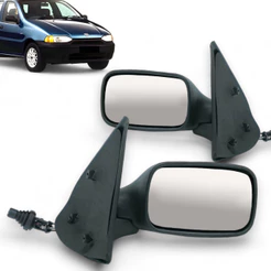 Retrovisor Palio Siena 96 97 98 99 2000 C/controle 4pts