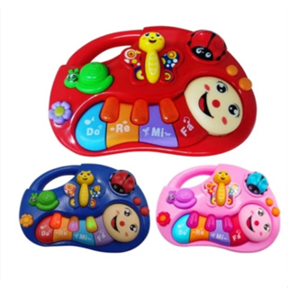 Brinquedo Infantil Teclado Piano Musical Borboleta Com Luzes em Oferta na Shopee