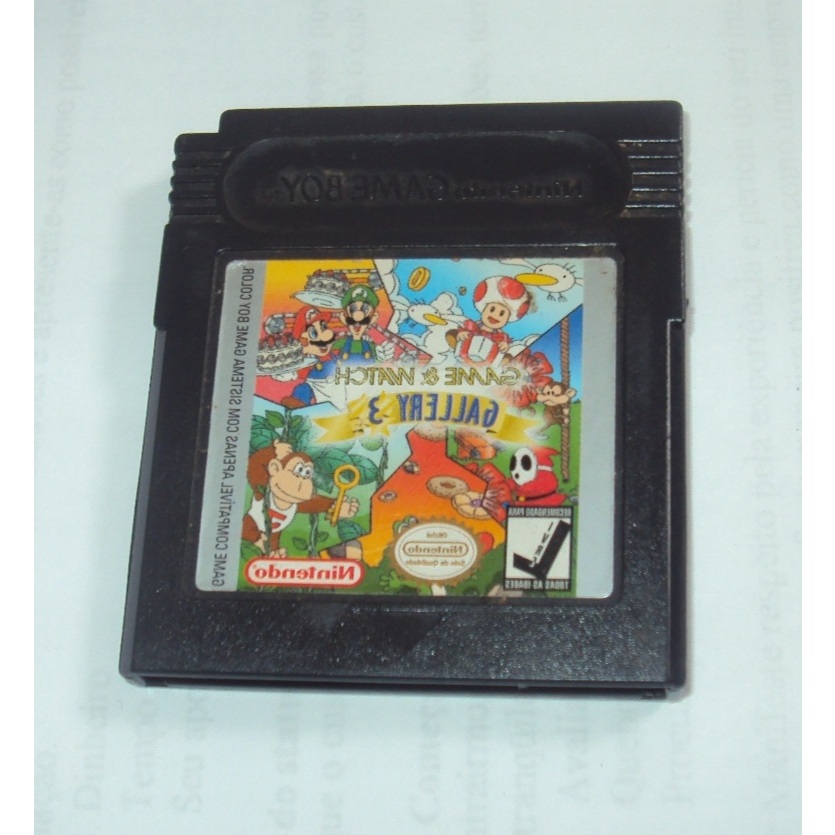 Game & Watch Gallery 3 Original Gradiente Para Game Boy Color