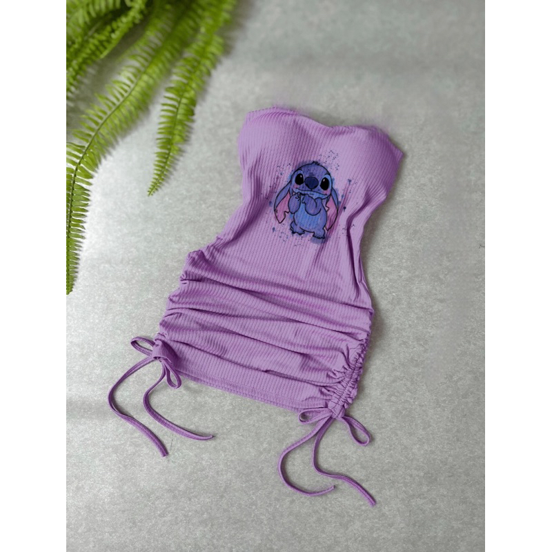 Vestido canelado fenda lateral drapeado regulagem em Oferta na Shopee