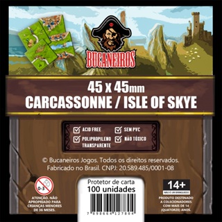 Sleeve Customizado para Isle of Skye / Carcassonne (45 x 45) em Oferta na Shopee