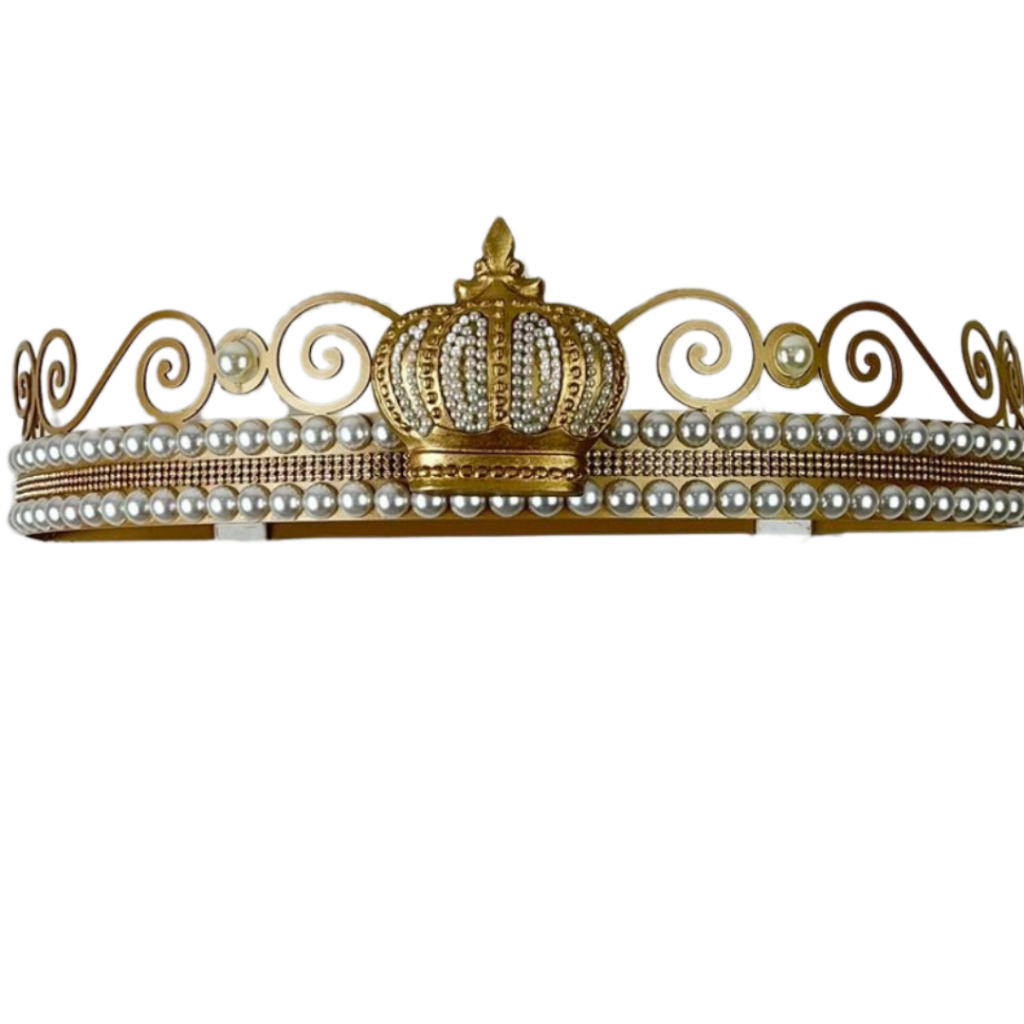 Dossel luxo para berço sem mosquiteiro