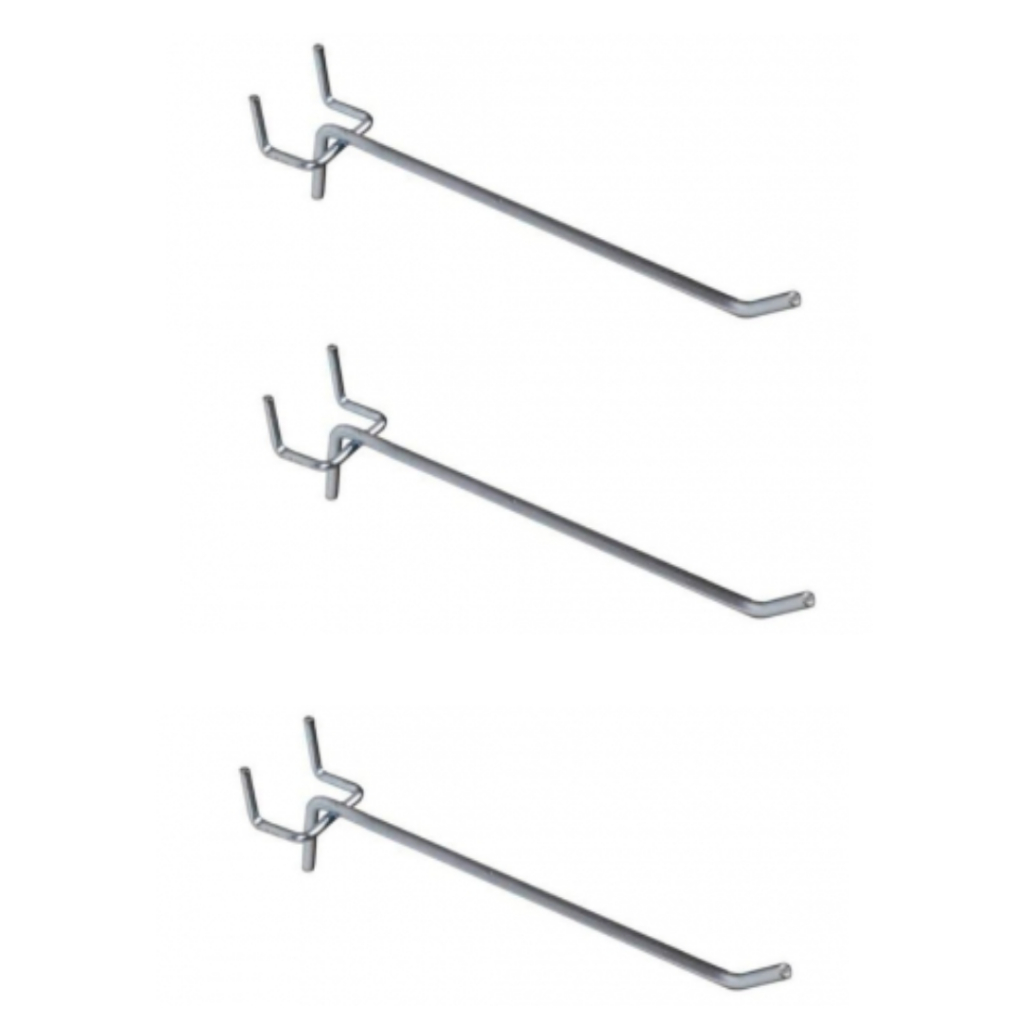 Kit 30 Ganchos Eucatex Expositor De Loja em Oferta na Shopee