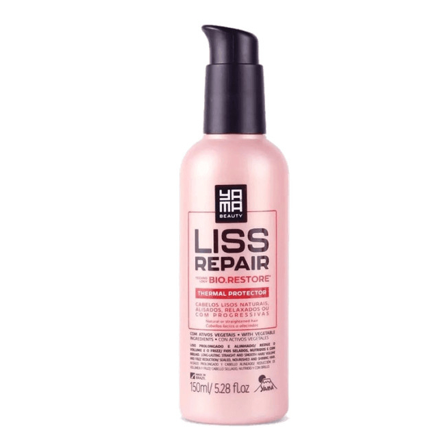 Protetor Térmico Yamá Liss Repair Yamá 150ml em Oferta na Shopee