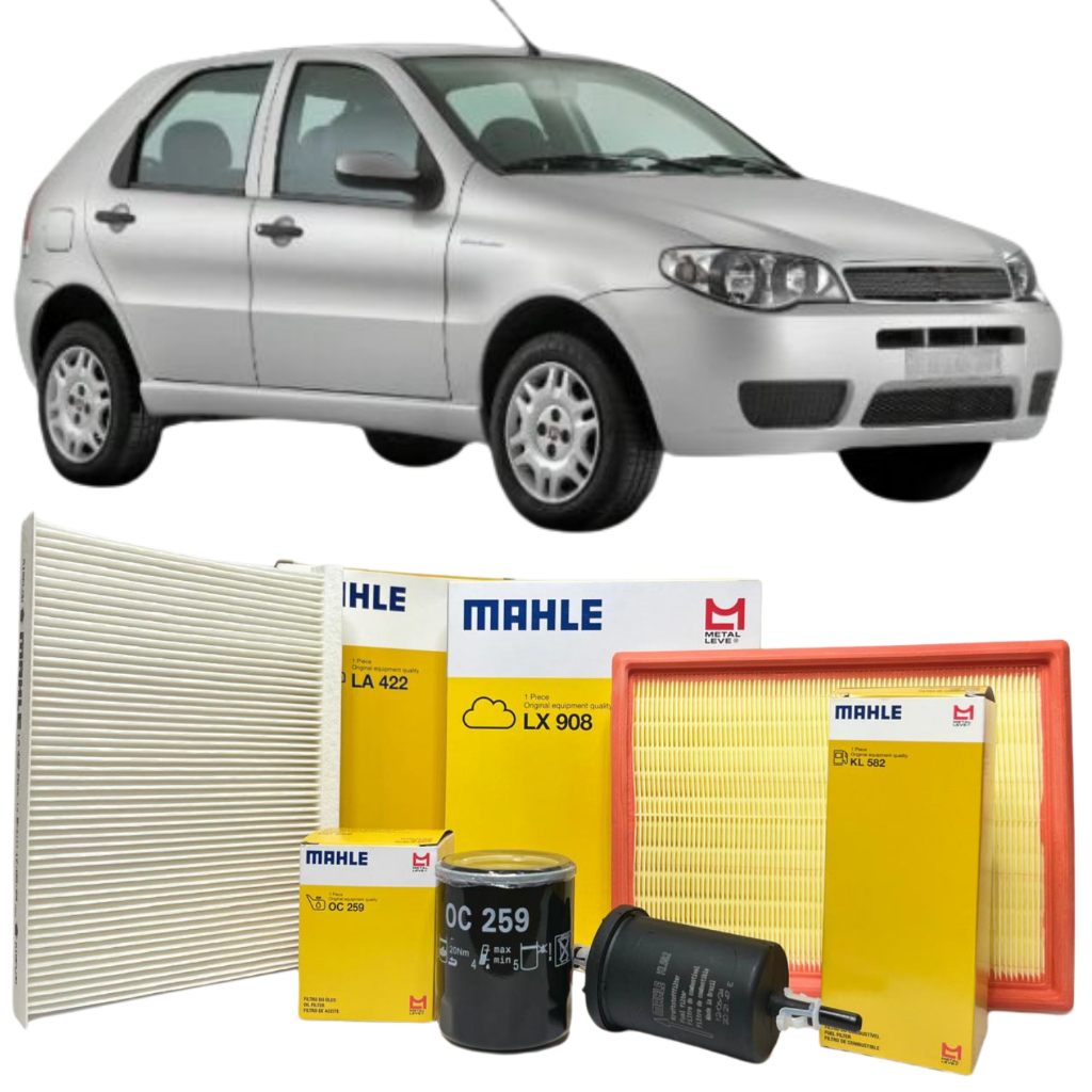 Kit Filtro, Ar, Cabine Óleo Combustível Fiat Palio 2005/2012