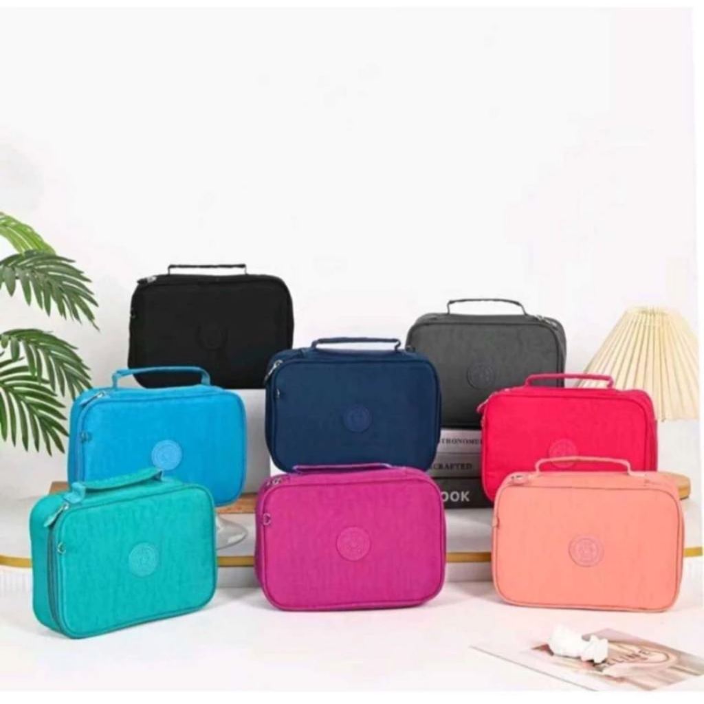 Estojo De Lápis Escolar Juvenil Box Jumbo Nylon Táctico Grande com Divisória-luna_hyq