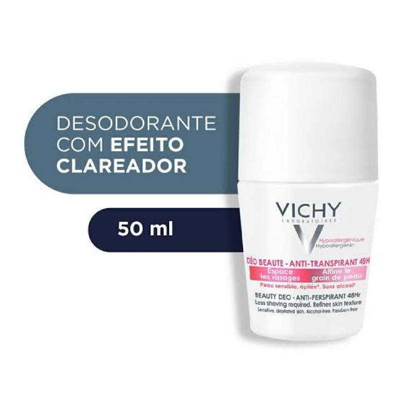 VICHY ANTITRANSPIRANTE ROLL-ON 50ML