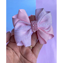 Laço de cabelo infantil Melinda para criança menina