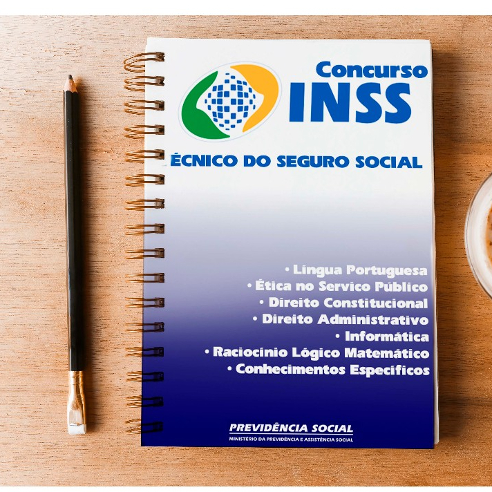 Imagem Apostila Concurso INSS 2025 Oficial-Criado Pela Banca