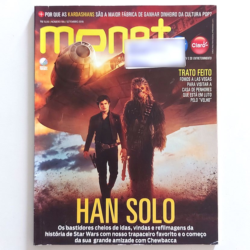 Revista Monet 186 Set2018 Han Solo Star Wars As Kardashians