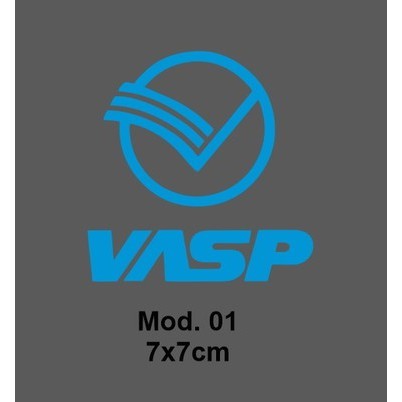 Adesivo VASP Logo Varig Aviação Avião Vintage Antigo Varig 7cm