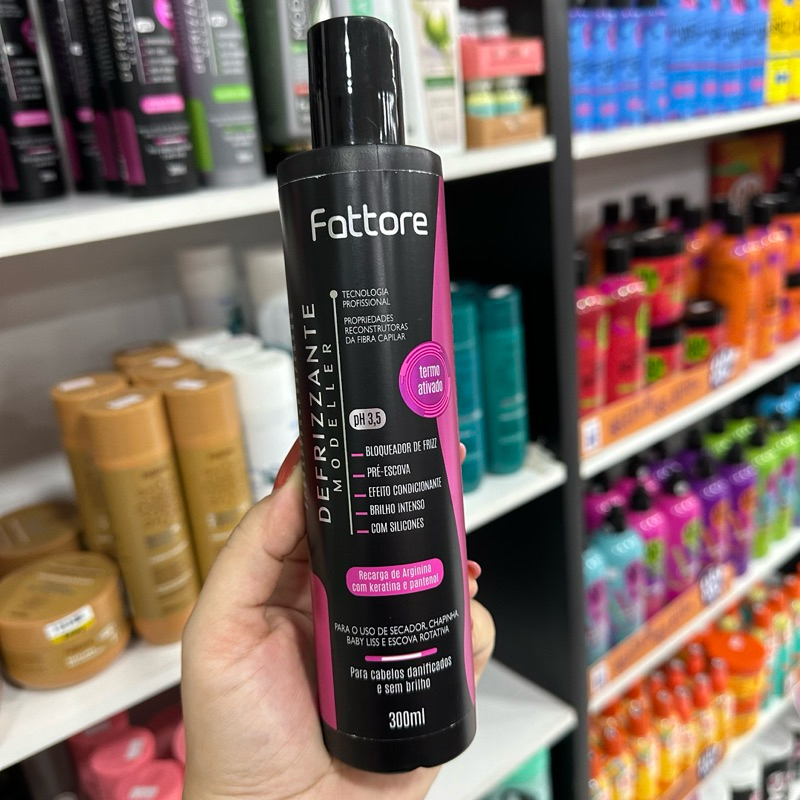 Defrizante Modeller para Secador ou Chapinha Fattore 300ml NOVA EMBALAGEM