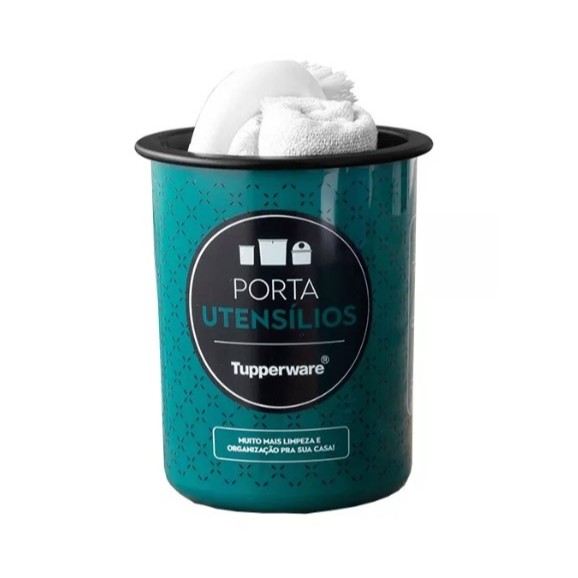Porta Utensílios Redondo Slim Cozinha e Limpeza Tupperware Tupper