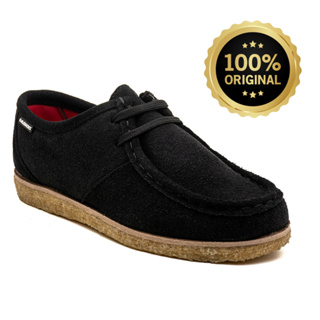 Sapato Mocassim London vintage couro camurça legítimo sola crepe borracha palmilha anatômica EVA. em Oferta na Shopee