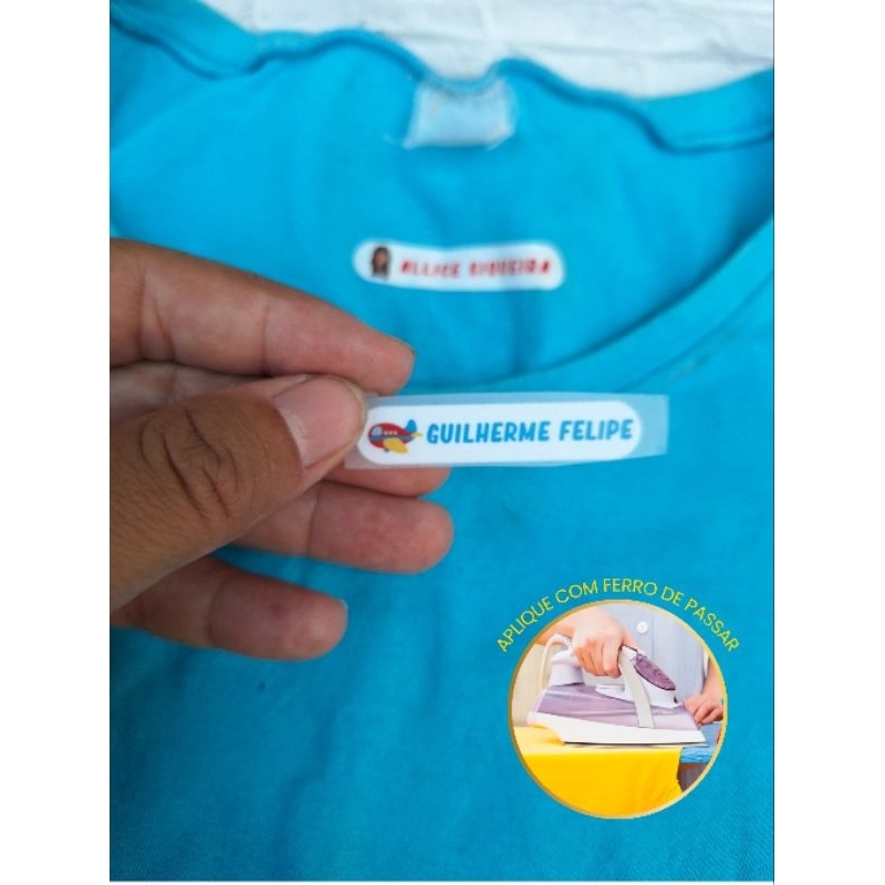 Etiquetas termocolantes personalizadas premium em Oferta na Shopee