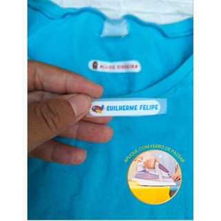 Etiquetas termocolantes personalizadas premium em Oferta na Shopee
