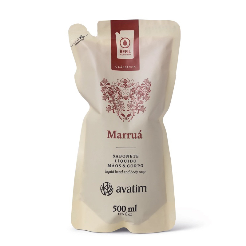 Refil Sabonete Líquido Marruá 500ml Avatim