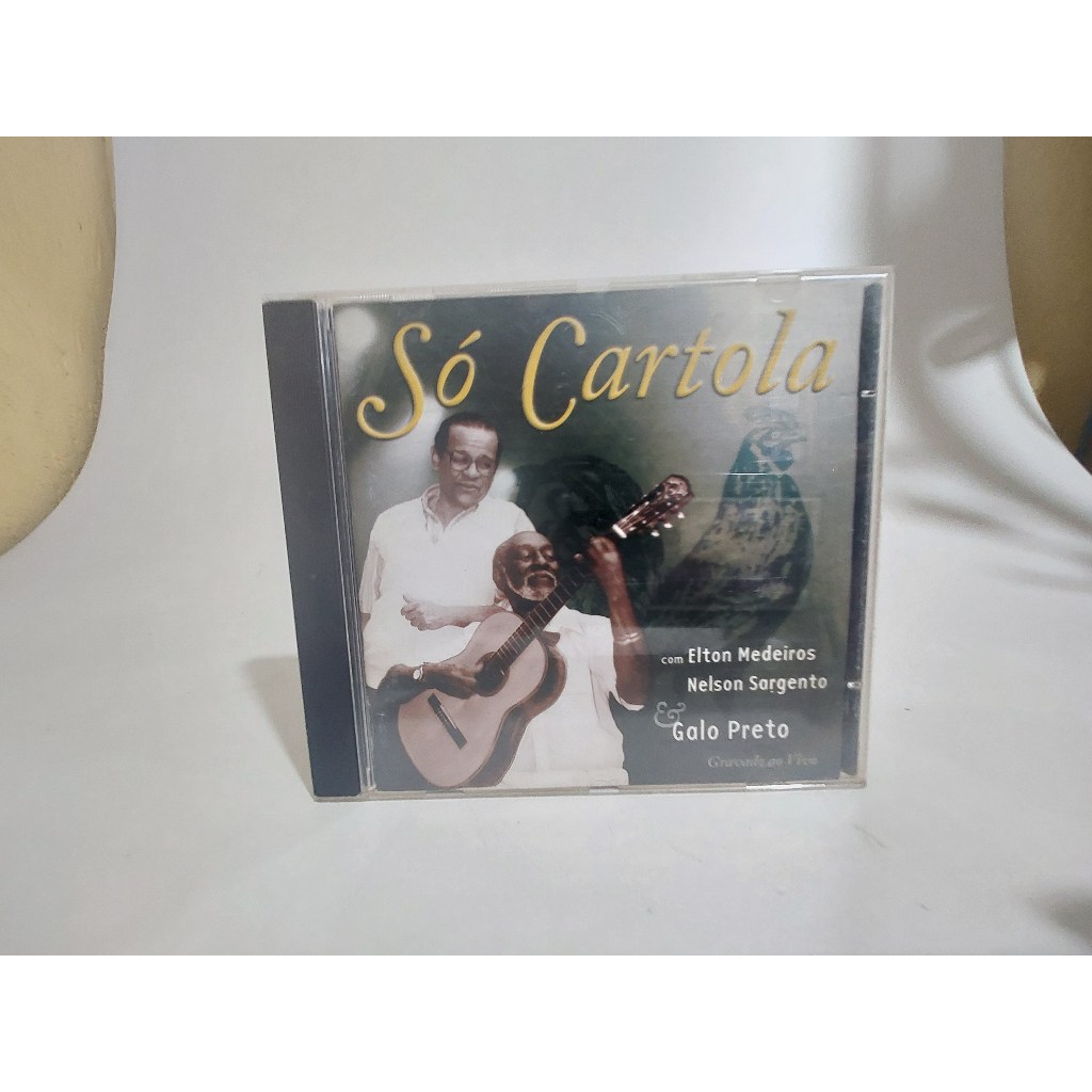 CD Só Cartola Com Elton Medeiros, Nelson Sargento e Galo Preto