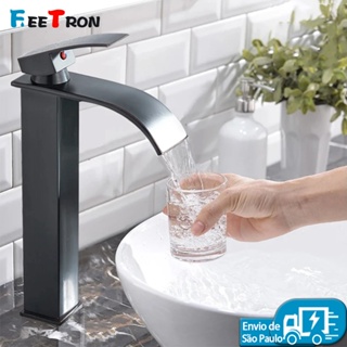 Torneira Gourmet Monocomando Para Banheiro e Cozinha Alta Quente E Fria de Luxo em Oferta na Shopee