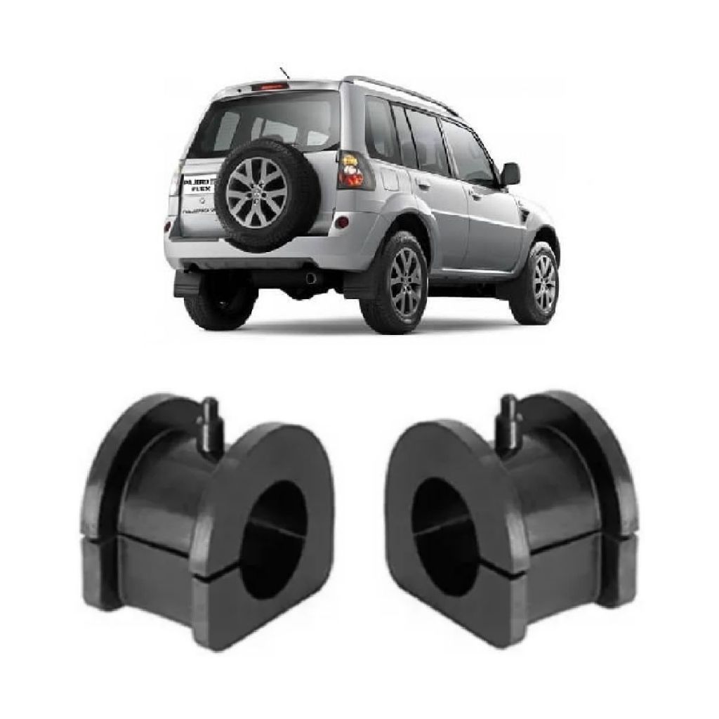 Par Bucha Barra Dianteira Pajero Tr4 2006 2007 2008 09 23mm