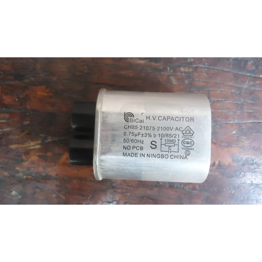 capacitor microondas ch85.21075.2100v usado