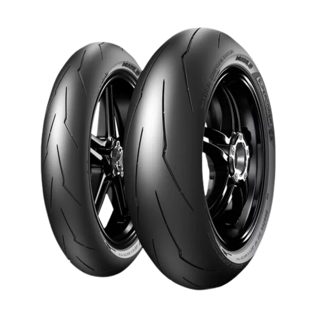 Par Pneu Moto 120 70 17 + 180 55 17 Diablo Super Corsa Spv3