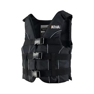 Colete Salva-Vidas Ativa Preto Classe V - Ativa em Oferta na Shopee