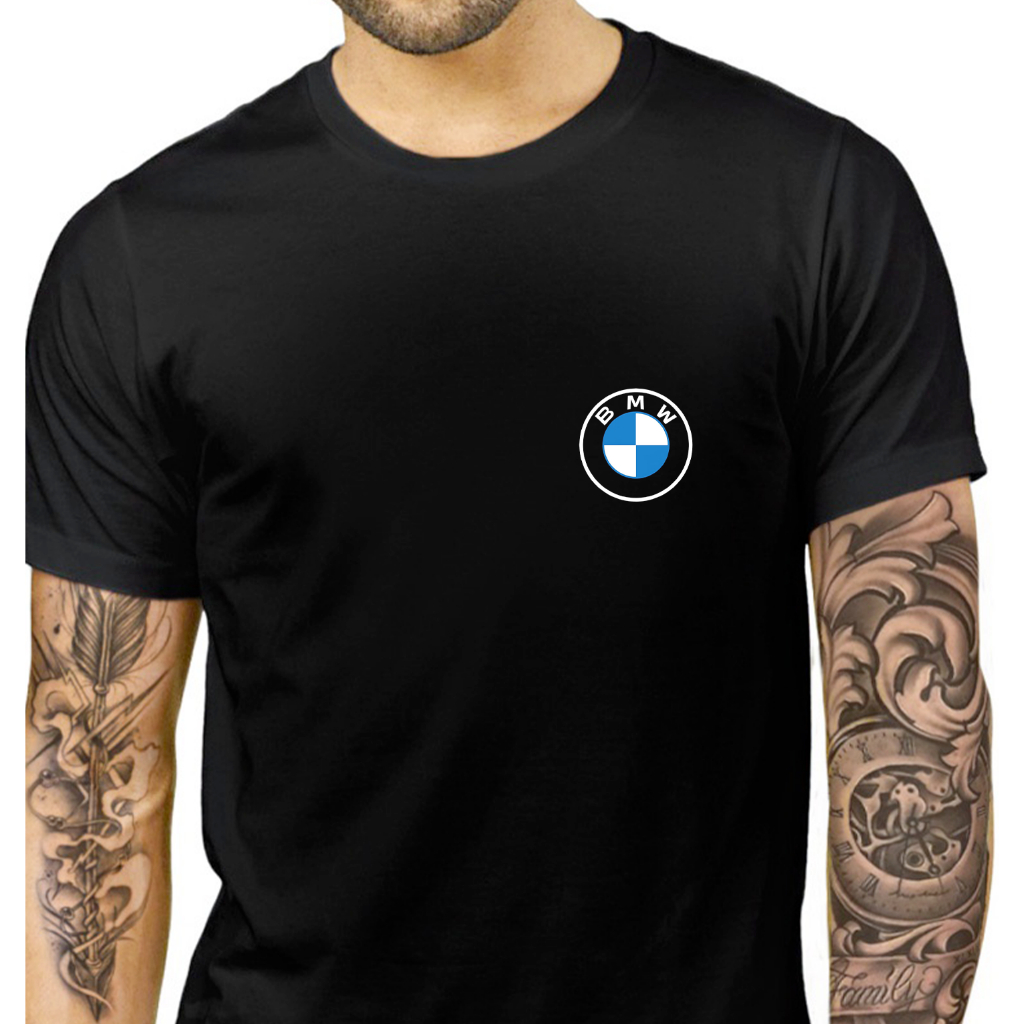 Camiseta BMW Logo Automovel Camisa Adulto Juvenil