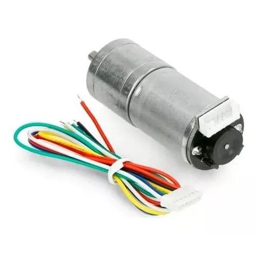 Motor Dc 6v Com Encoder 100 Rpm - P/ Arduino Robótica Nf