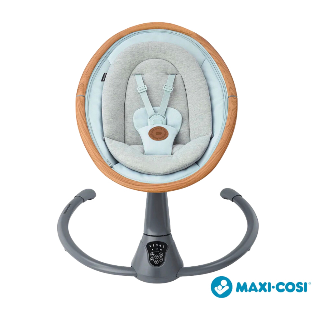 Cadeira de Bebê Swing Cassia Maxi Cosi BEYOND Descanso Elétrica com Balanço Automática Balanço