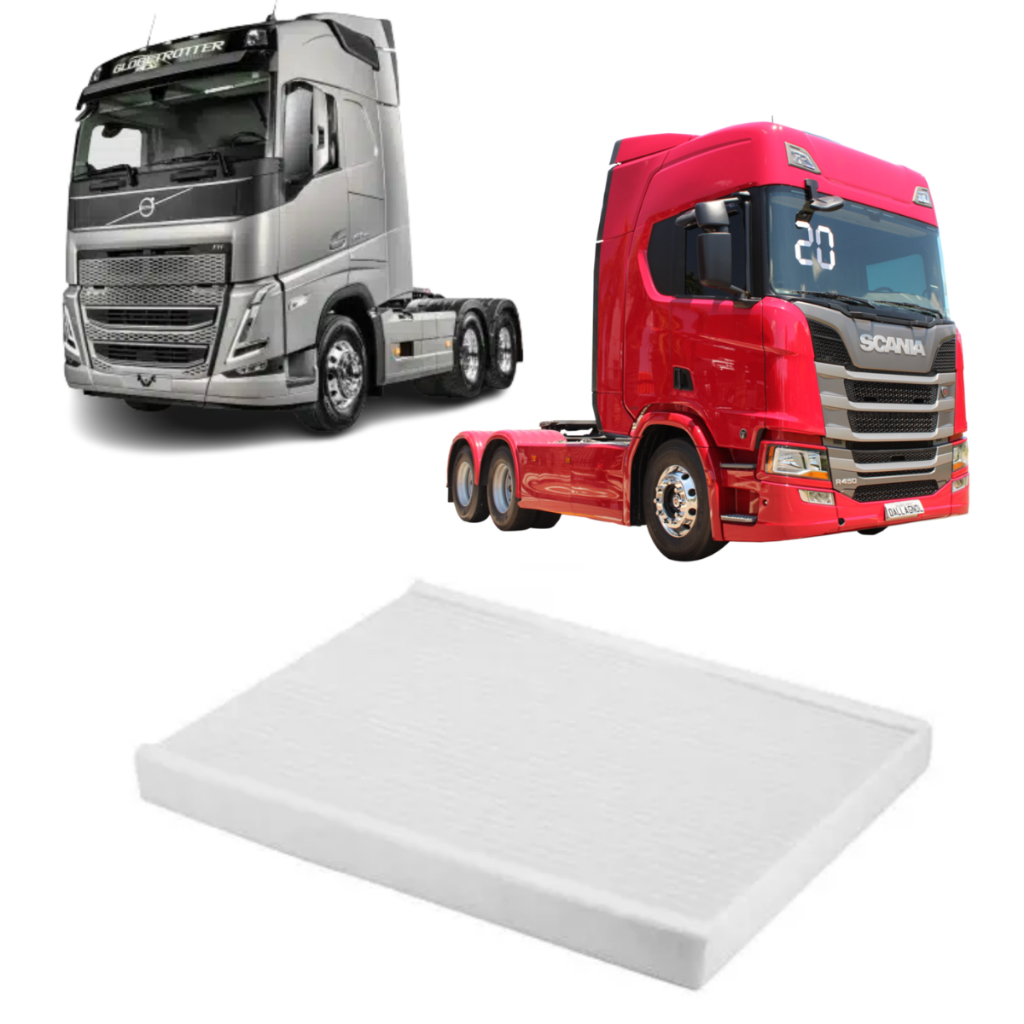 Filtro Ar Condicionado De Cabine Volvo 420 460 500 540 (Filtro Externo)