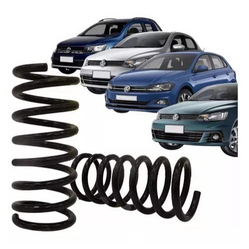 Mola de suspensão diantera ( par ) Parati/golf/saveiro VW novo original 5X3411105A