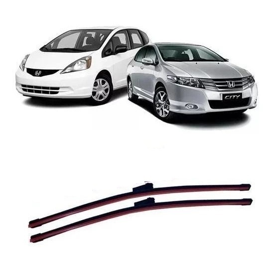 Par Paleta Palheta Limpador Honda Air Cross 2011 12 13 2014 City Fit 2009 2010 2011 2012 2013 2014