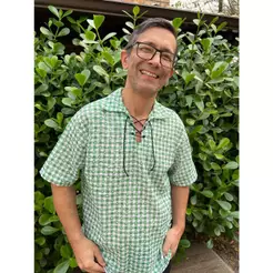 Camisa Oktoberfest Adulto Festa Típica Xadrez - Estampa Xadrezinho Verde