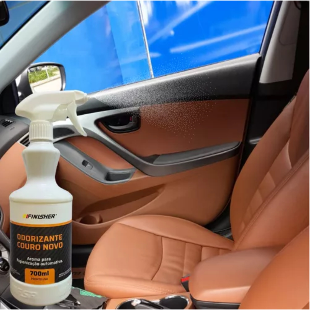 Odorizante Couro Novo 700ml Spray Finisher