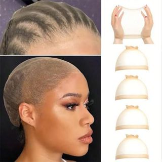 Kit 4un Touca Wig Cap Invisivel HD Para Laces Perucas em Oferta na Shopee