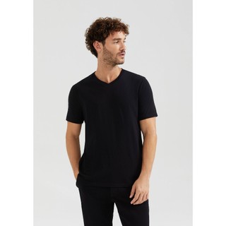 Camiseta Básica Masculina Slim Em Malha Flamê Hering