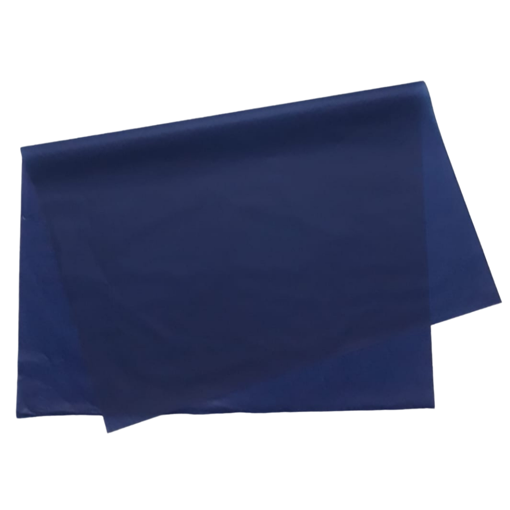 Papel de Seda AZUL MARINHO 2 ACR 30 50x70 cm  Pacote C/100 Unidades