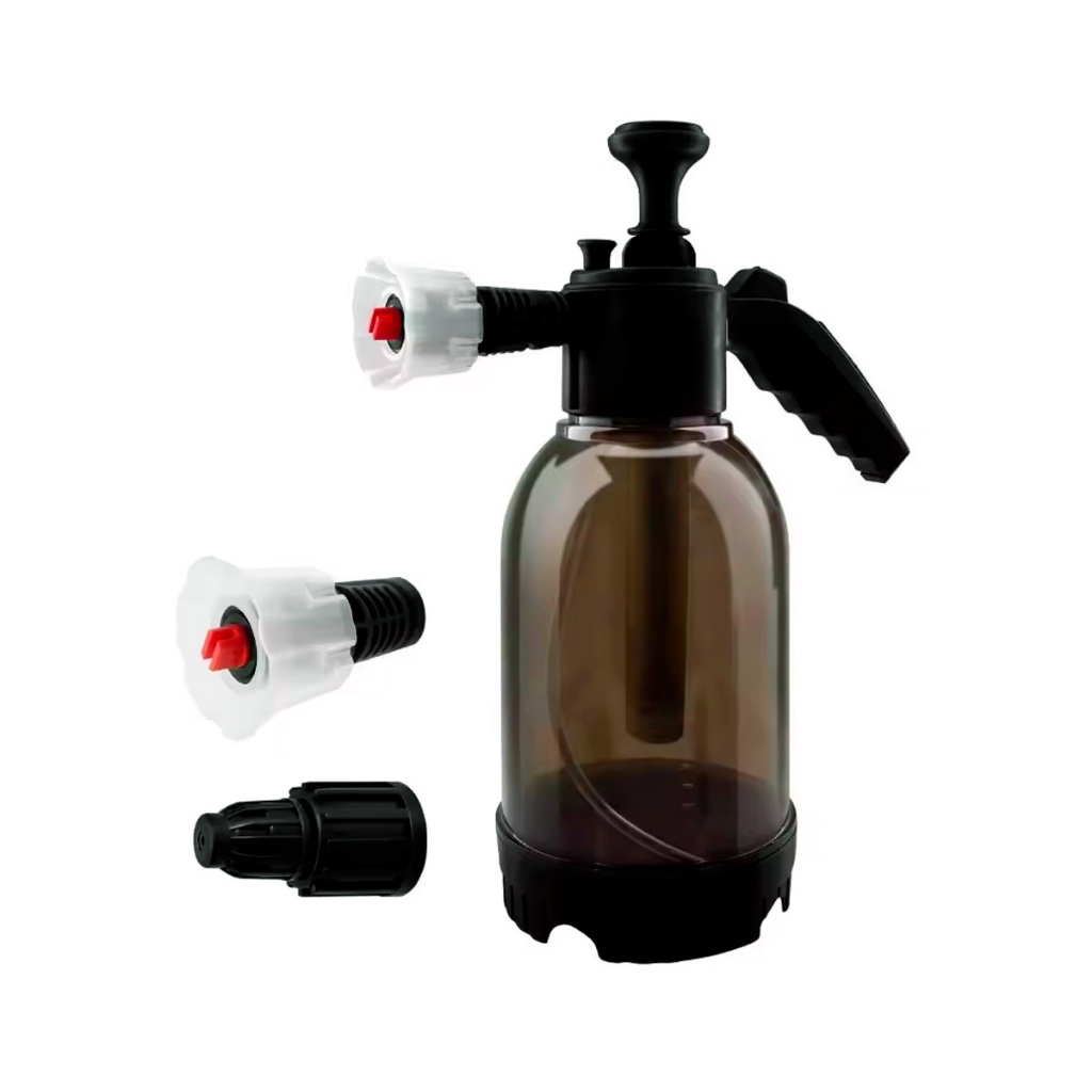 Pulverizador Spray Manual 2 Litros Bomba de Pressão Espuma Limpeza Limpar Carro Jardim em Oferta na Shopee