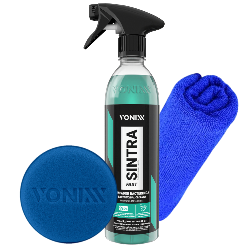 Sintra Fast Limpador Multiação para Interiores Vonixx + Pano + Aplicador Líder