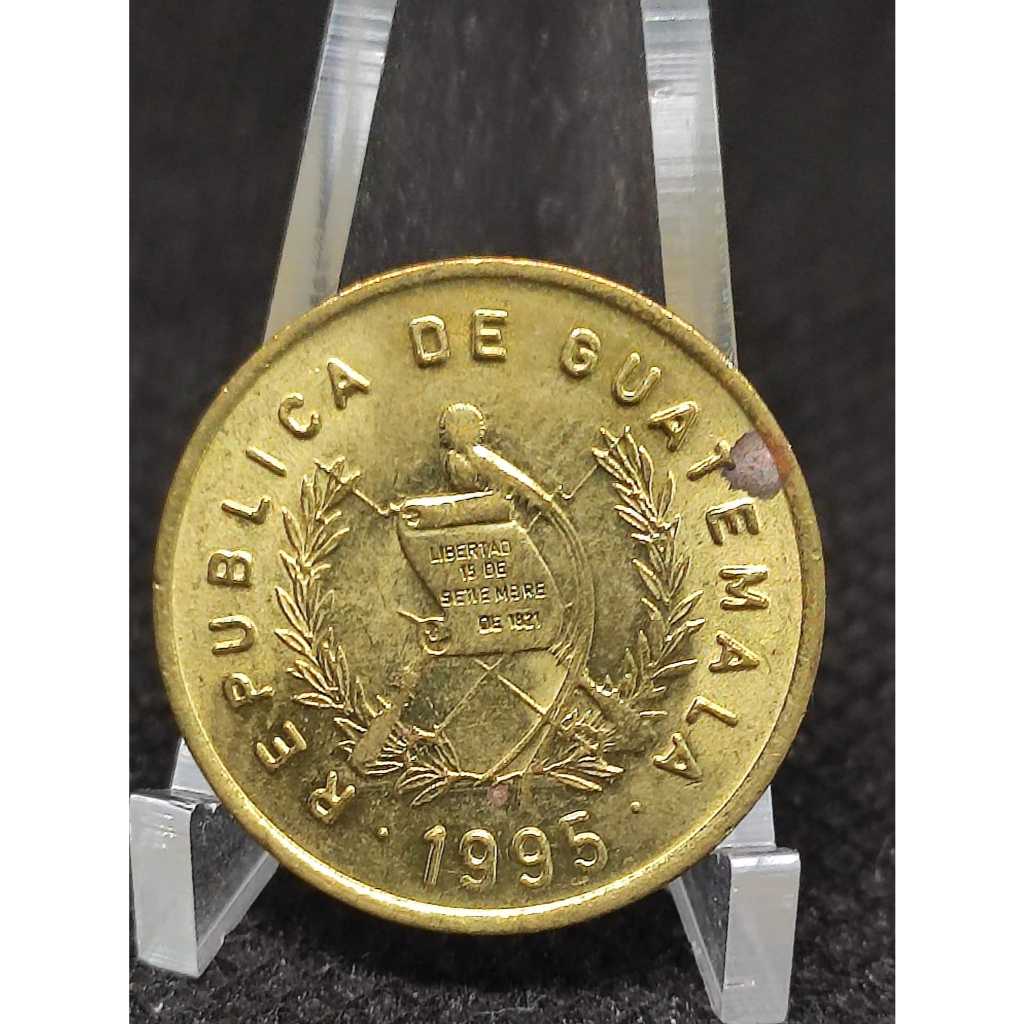 Moeda Guatemala 1 centavo  ano 1995