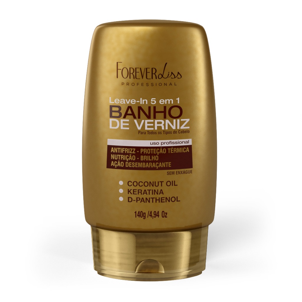 Leave-In Banho De Verniz Forever Liss 140G em Oferta na Shopee
